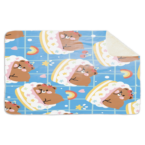 Fleecedeken Cute bear
