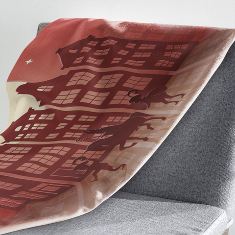 Fleecedeken Sinterklaas