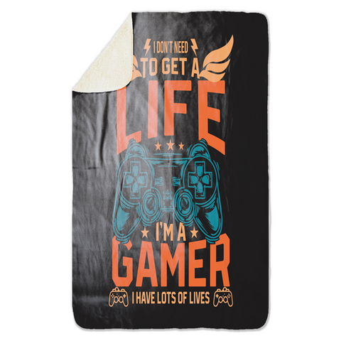 Fleecedeken Gamer