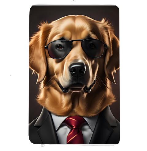 Fleecedeken Dhr Golden retriever