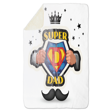 Fleecedeken Superdad