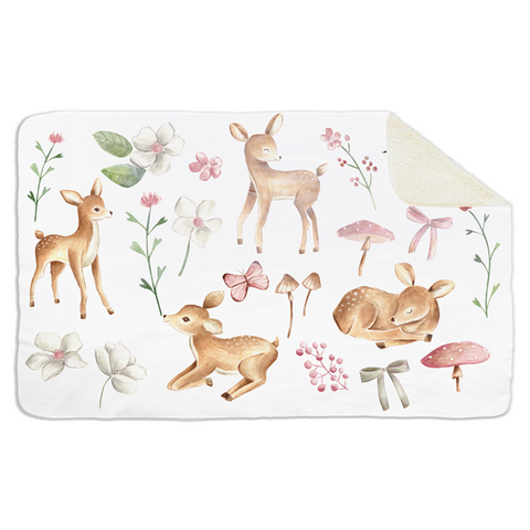 Fleecedeken Rendieren