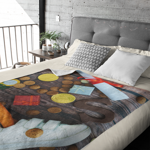 Fleecedeken Sinterklaas