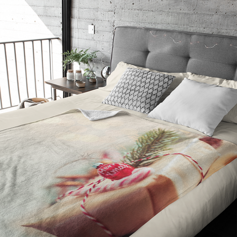 Fleecedeken Kerstcadeau