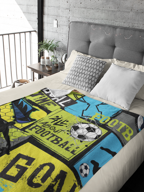 Fleecedeken Football