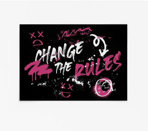 Handdoek Change the rules