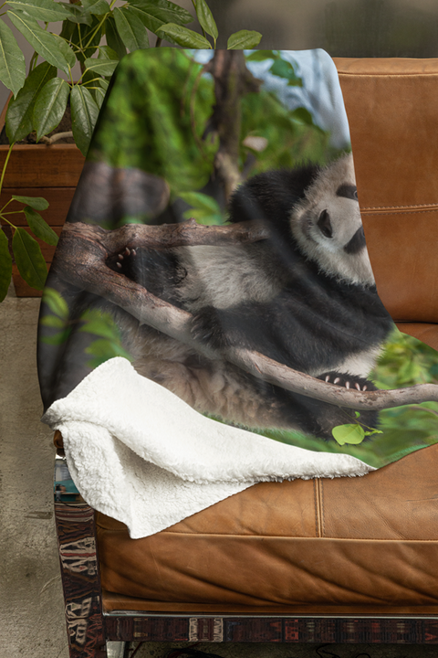 Fleecedeken Panda