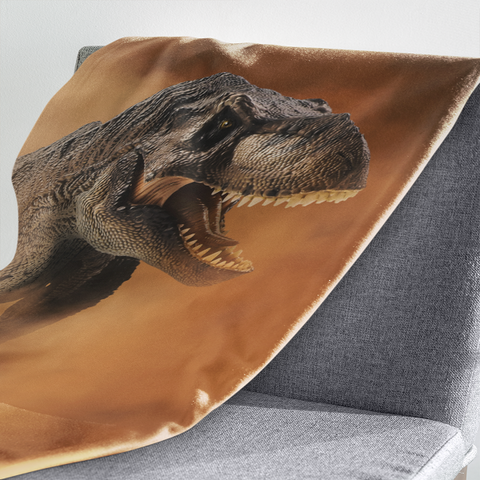 Fleecedeken Dino