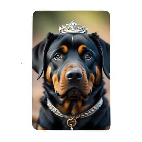 Fleecedeken Mw Rottweiler vrouw